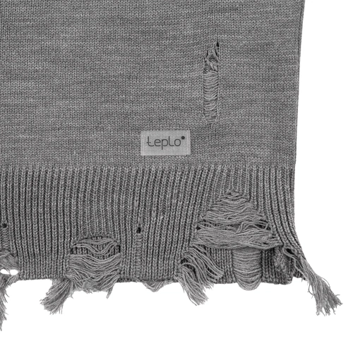 Джемпер оверсайз унисекс Grunge в сумке, серый Джемпер оверсайз унисекс Grunge в сумке, серый