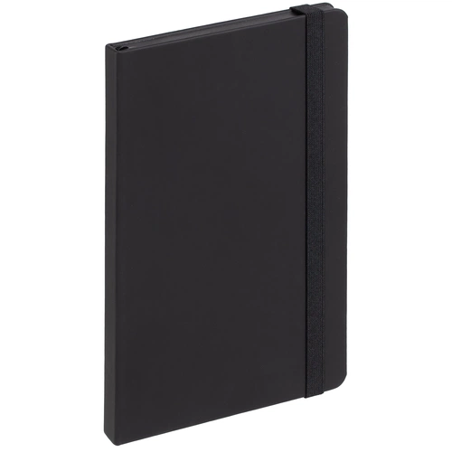 Блокнот Shall, в линейку, черный Блокнот Shall, в линейку, черный