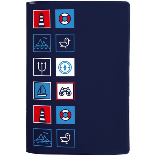 Обложка для паспорта Industry, ver.2, морская Обложка для паспорта Industry, ver.2, морская
