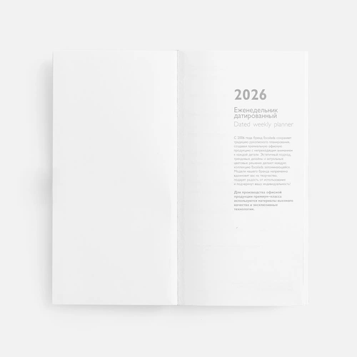 Еженедельник Baza, датированный, красный Еженедельник Baza, датированный, красный