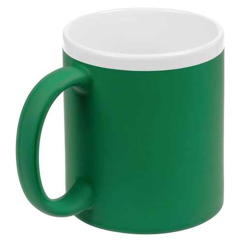 Кружка StopSpot с покрытием софт-тач, зеленая Кружка StopSpot с покрытием софт-тач, зеленая