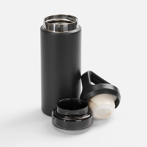 Термостакан Leval с ситечком, черный Термостакан Leval с ситечком, черный