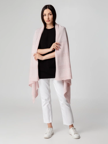 Плед-Палантин Territ, светло-розовый Плед-Палантин Territ, светло-розовый