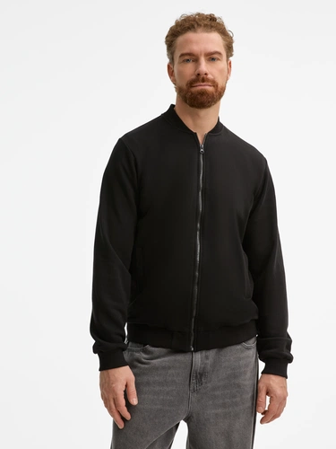 Бомбер унисекс Townie, черный Бомбер унисекс Townie, черный