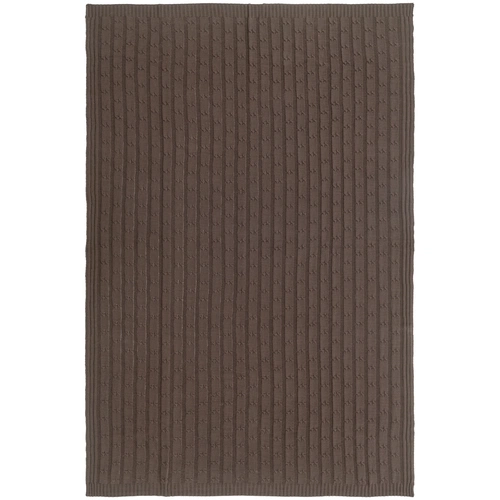 Плед Trenza, коричневый (какао) Плед Trenza, коричневый (какао)