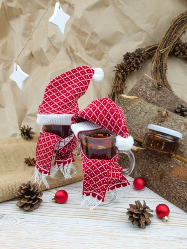 Шарфик на игрушку Dress Cup, красный Шарфик на игрушку Dress Cup, красный