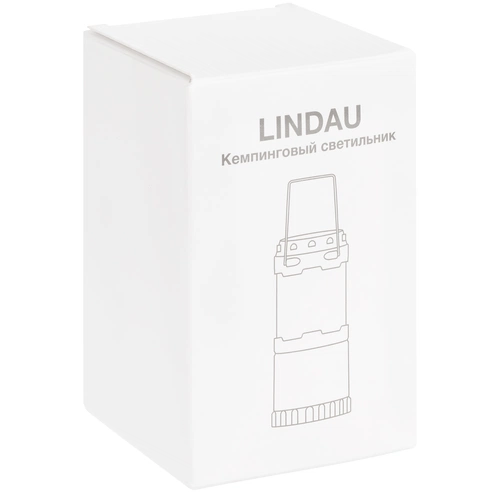 Кемпинговый фонарь Lindau, серебристый Кемпинговый фонарь Lindau, серебристый