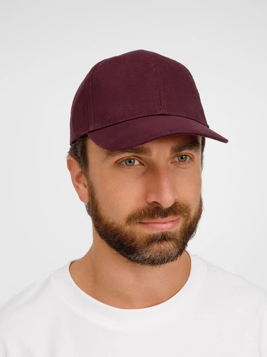 Бейсболка Buffalo, бордовая Бейсболка Buffalo, бордовая