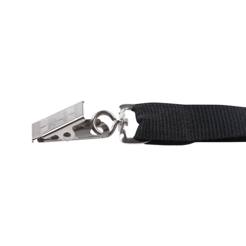 Лента для бейджа Neckband, черная Лента для бейджа Neckband, черная