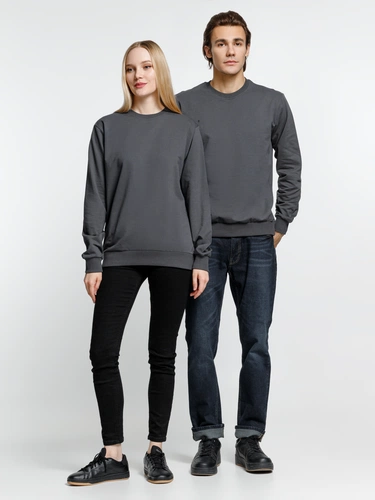 Свитшот Toima 2.0, темно-серый (графит) Свитшот Toima 2.0, темно-серый (графит)