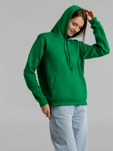 Толстовка с капюшоном Snake II ярко-зеленая Толстовка с капюшоном Snake II ярко-зеленая