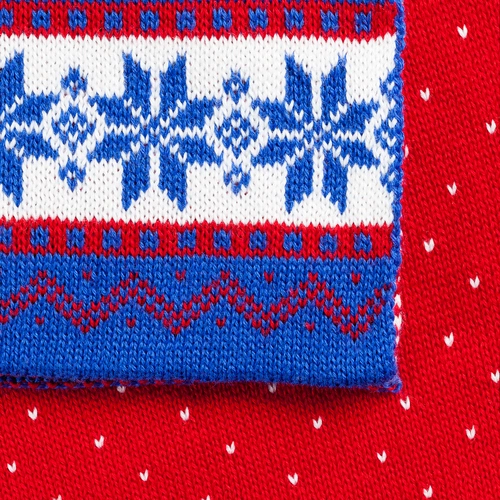 Шарф Happy View, красный с синим Шарф Happy View, красный с синим