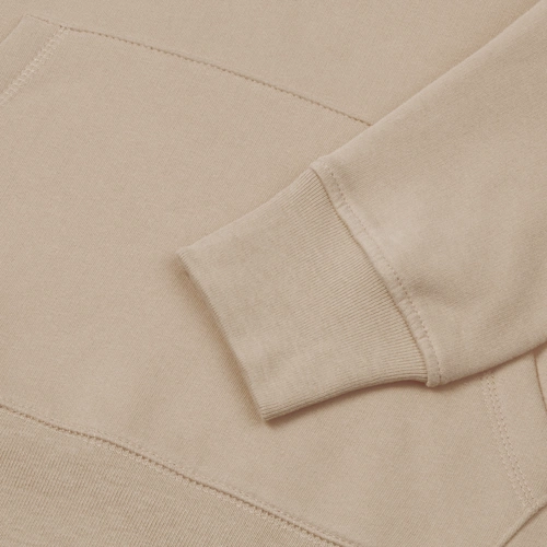 Толстовка с капюшоном унисекс Hoodie, бежевая Толстовка с капюшоном унисекс Hoodie, бежевая