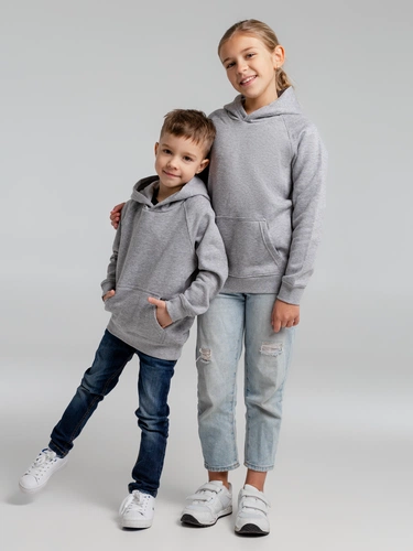 Толстовка детская Stellar Kids, серый меланж Толстовка детская Stellar Kids, серый меланж