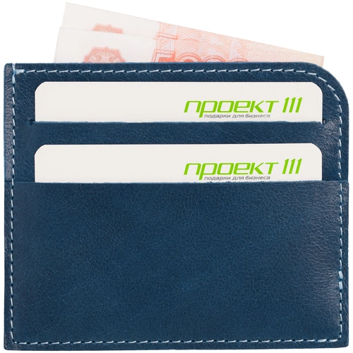 Чехол для карточек Apache, синий Чехол для карточек Apache, синий
