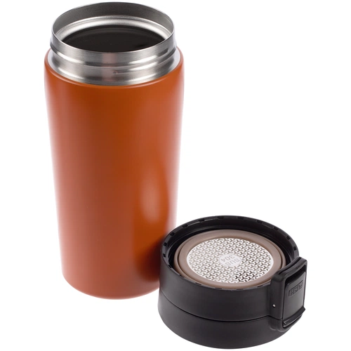 Термостакан с ситечком No Leak Infuser, оранжевый Термостакан с ситечком No Leak Infuser, оранжевый