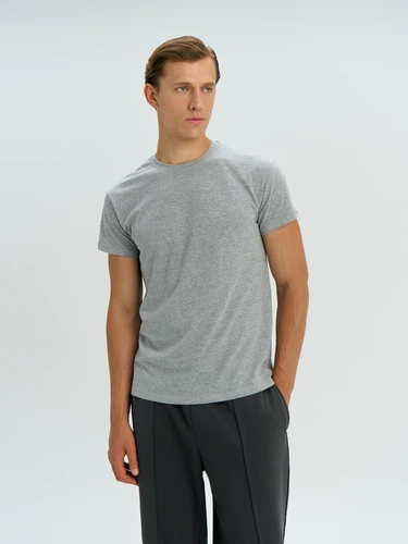 Футболка унисекс Regent 150, серый меланж Футболка унисекс Regent 150, серый меланж