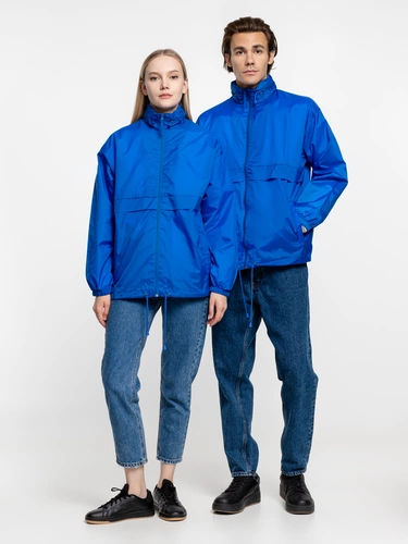 Ветровка из нейлона Surf 210, ярко-синяя (royal) Ветровка из нейлона Surf 210, ярко-синяя (royal)