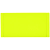 Лейбл из ПВХ Dzeta, S, желтый неон