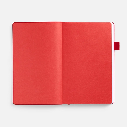 Ежедневник White Shall, недатированный, бело-красный Ежедневник White Shall, недатированный, бело-красный