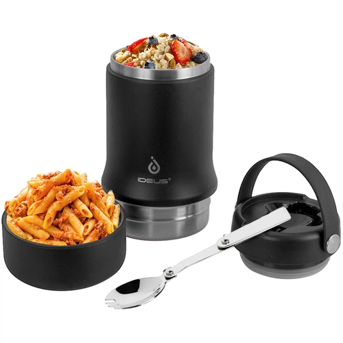 Термос для еды Tabenodo, черный Термос для еды Tabenodo, черный