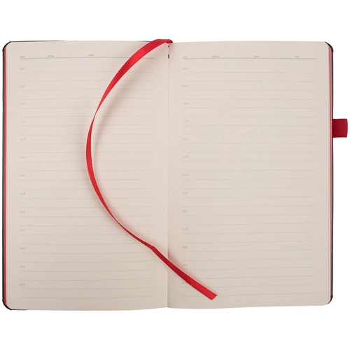 Ежедневник Ton, недатированный, черный с красным Ежедневник Ton, недатированный, черный с красным