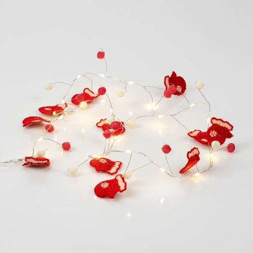 Гирлянда Merry Mittens, красная Гирлянда Merry Mittens, красная