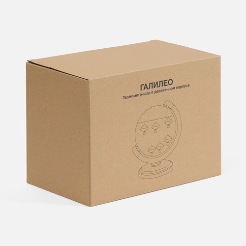 Термометр-шар «Галилео» в деревянном корпусе Термометр-шар «Галилео» в деревянном корпусе