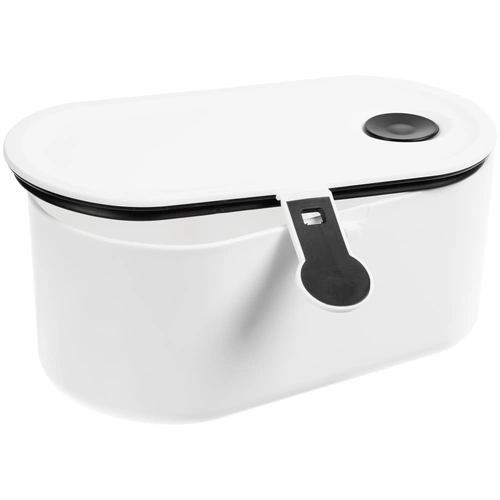 Ланчбокс Lunch Break, белый с черным Ланчбокс Lunch Break, белый с черным