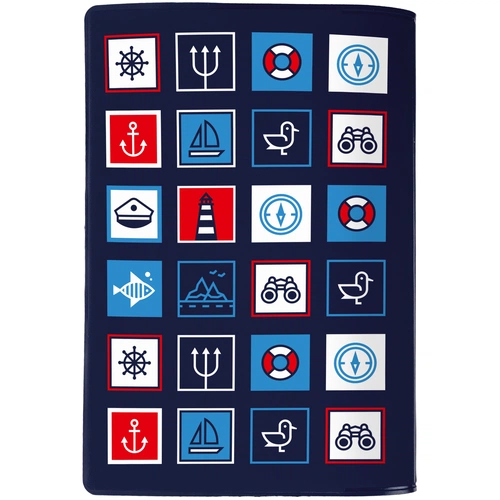 Обложка для паспорта Industry, ver.2, морская Обложка для паспорта Industry, ver.2, морская