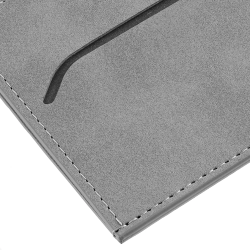 Чехол для карточек Nubuk, светло-серый Чехол для карточек Nubuk, светло-серый