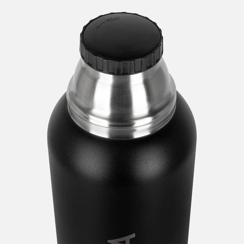 Термос Relaxika 1600 со стикерпаком, черный Термос Relaxika 1600 со стикерпаком, черный