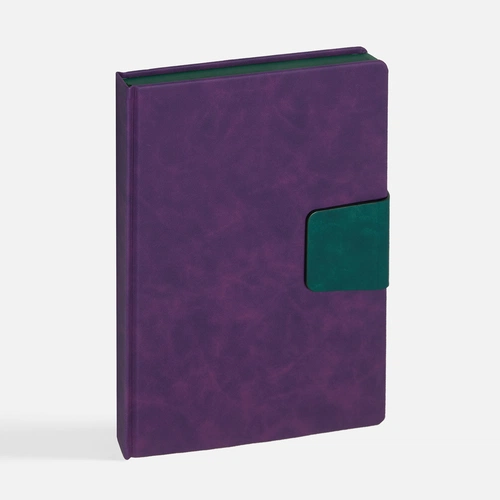 Ежедневник Grande Strap на заказ, датированный, фиолетовый Ежедневник Grande Strap на заказ, датированный, фиолетовый