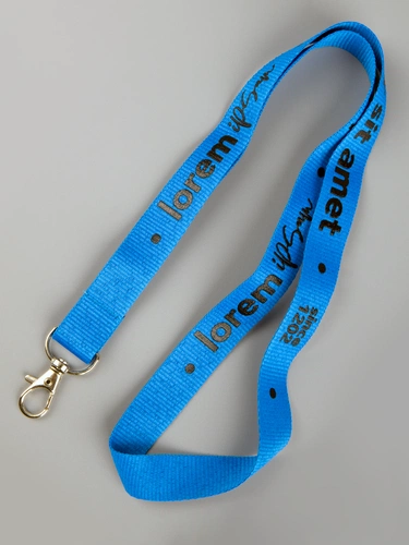 Лента для бейджа с печатью SilkPrint на заказ Лента для бейджа с печатью SilkPrint на заказ