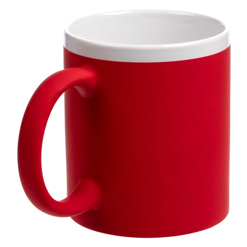 Кружка StopSpot с покрытием софт-тач, красная Кружка StopSpot с покрытием софт-тач, красная