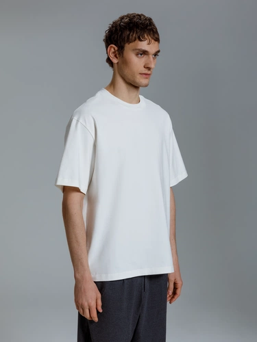 Футболка оверсайз Kangas, белая Футболка оверсайз Kangas, белая