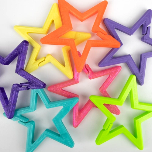 Брелок Impreso, 3D-печать на заказ, звезда Брелок Impreso, 3D-печать на заказ, звезда