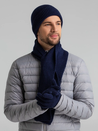 Шапка Bernard, темно-синяя Шапка Bernard, темно-синяя