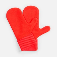 Варежки Yong, ярко-красные (кармин)
