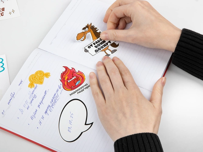 Наклейки UV-DTF Stiker Pack на заказ, L Наклейки UV-DTF Stiker Pack на заказ, L