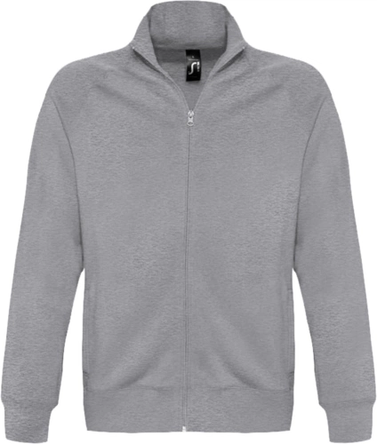 Толстовка мужская на молнии Sundae 280 серый меланж Толстовка мужская на молнии Sundae 280 серый меланж