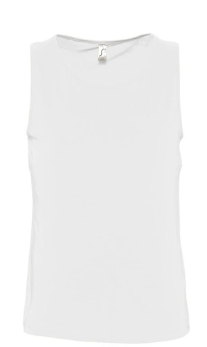 Майка мужская Justin 150, белая Майка мужская Justin 150, белая