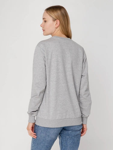 Толстовка Unit Toima, серый меланж Толстовка Unit Toima, серый меланж