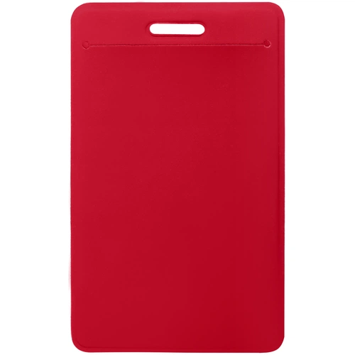 Чехол для пропуска с ретрактором Dorset, красный Чехол для пропуска с ретрактором Dorset, красный