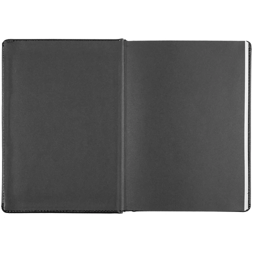 Ежедневник Linen, недатированный, черный Ежедневник Linen, недатированный, черный