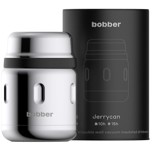 Термос для еды Jerrycan 470, вакуумный, стальной зеркальный Термос для еды Jerrycan 470, вакуумный, стальной зеркальный