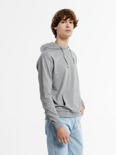 Худи унисекс Westray, серый меланж Худи унисекс Westray, серый меланж