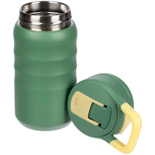 Термобутылка Fujisan 2.0 без логотипа, зеленая Термобутылка Fujisan 2.0 без логотипа, зеленая