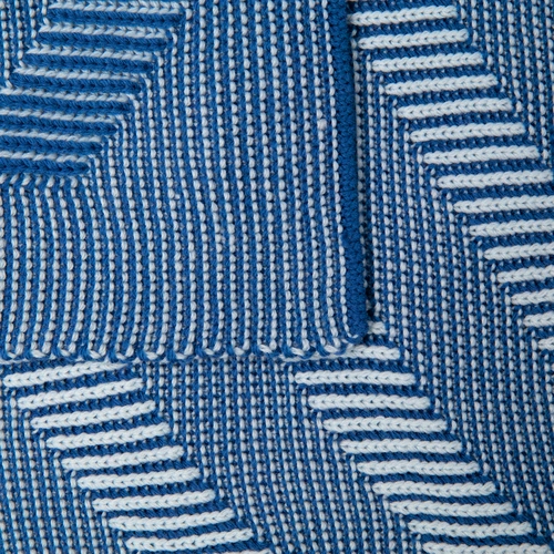 Плед Locus Solus, синий с голубым Плед Locus Solus, синий с голубым