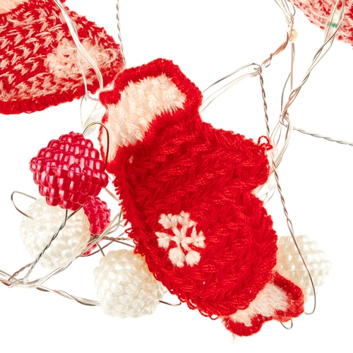 Гирлянда Merry Mittens, красная Гирлянда Merry Mittens, красная